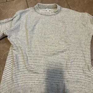 J. Crew Gray Crewneck Sweater